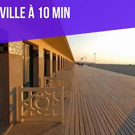 公寓 Le Villers-cosy Hyper Centre-wifi-50m Plage !!