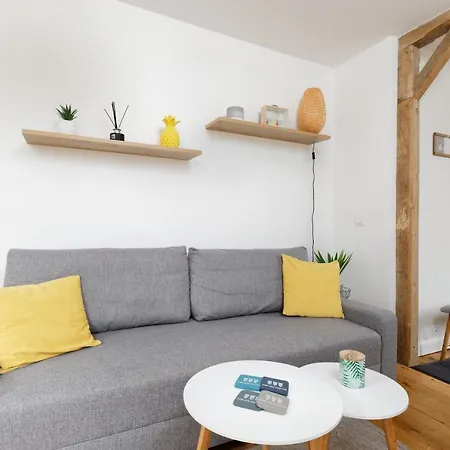 Le Villers-cosy Hyper Centre-wifi-50m Plage !! 滨海维莱