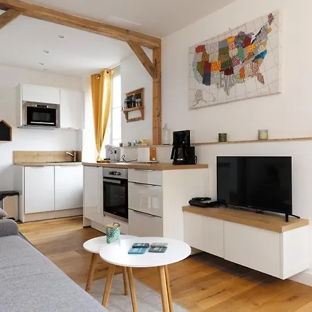 Le Villers-cosy Hyper Centre-wifi-50m Plage !! 公寓 滨海维莱