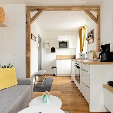 公寓 Le Villers-cosy Hyper Centre-wifi-50m Plage !! 滨海维莱